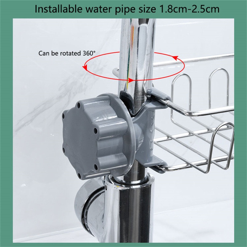 Giá Đỡ Xà Phòng / Miếng Rửa Chén Gắn Bồn Rửa Nhà Bếp / Phòng Tắm Tiện Lợi