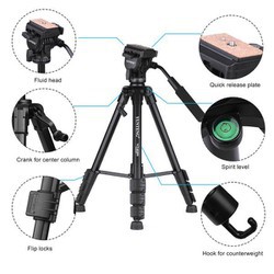 Chân máy ảnh Tripod Yunteng 691