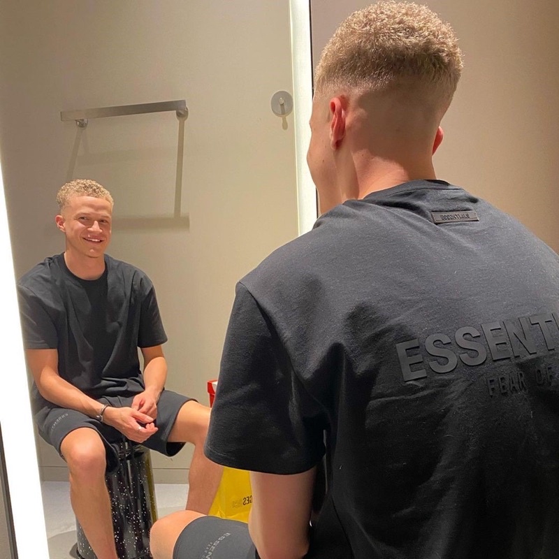 Áo thun cotton chữ in nổi Essentials fear of god tag cao su , áo T Shirt tay lỡ nam nữ unisex over size , Cocmer_vn