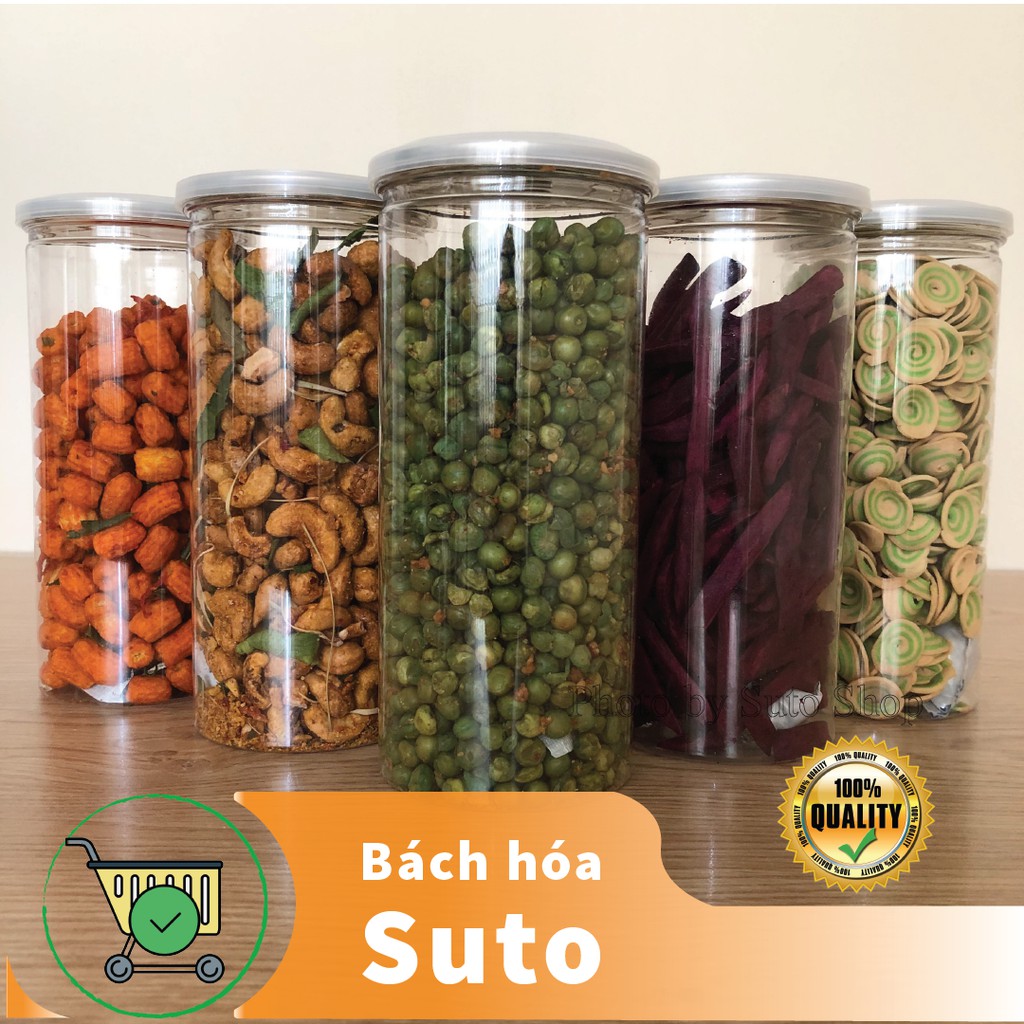 Kẹo dẻo sữa trái cây đặc sản Đà Lạt lon pet 500g sang trọng, hợp vệ sinh, món quà ăn vặt tuyệt vời Suto Shop