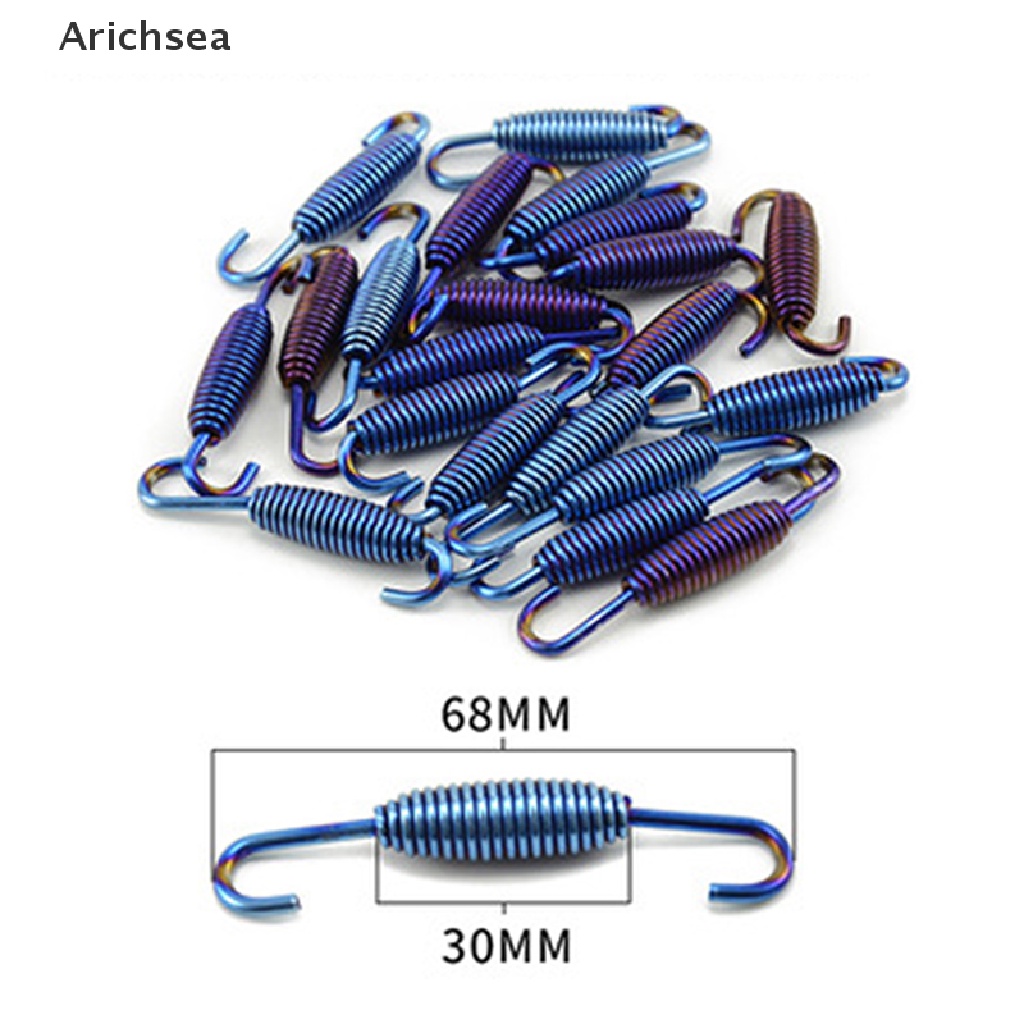 Móc lò xo thép không gỉ chuyên dùng để gắn ống xả xe máy