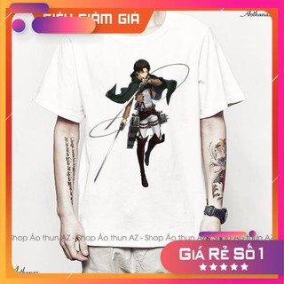 [GIẢM GIÁ] Áo thun in hình Attack On Titan - Áo Anime Manga đẹp