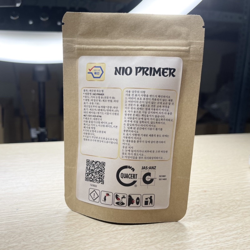 Liên kết tạo độ bền khi nối mi ( NIO PRIMER - bổ trợ keo nối mi )