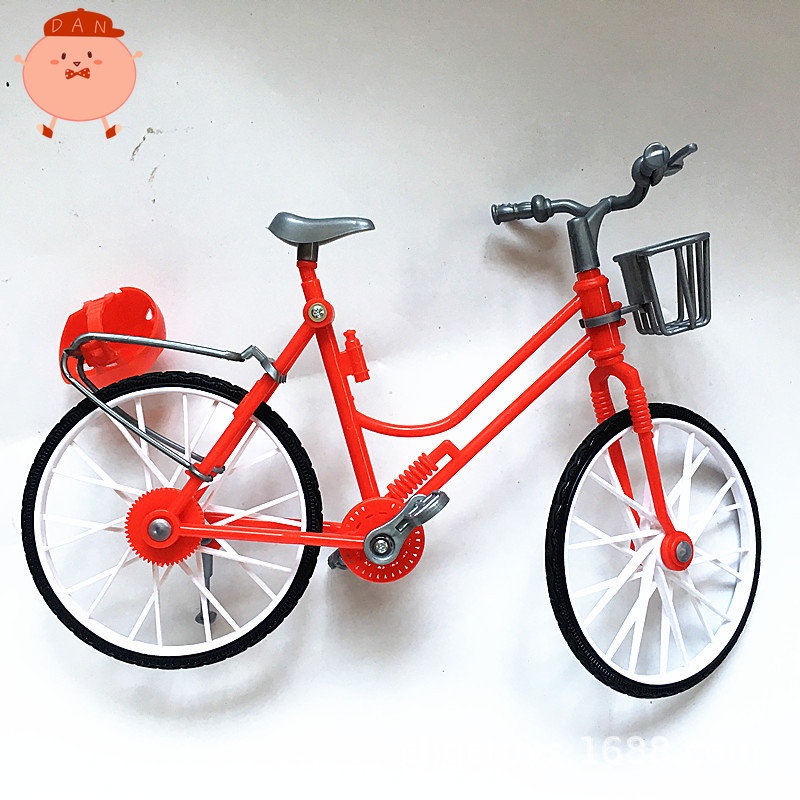 Mô Hình Xe Đạp 30cm Dùng Trang Trí Nhà Búp Bê