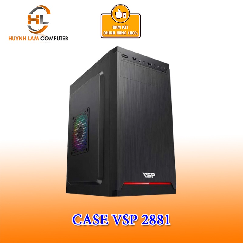 Vỏ máy tính Case VSP 2881 (M-ATX, I-ATX) Chính hãng phân phối | BigBuy360 - bigbuy360.vn