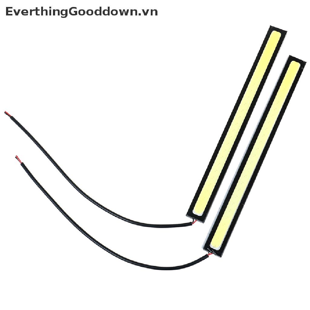 Everthinggooddown 2 Đèn led cob 12v Siêu Sáng Chống Thấm Nước Cho Xe Hơi