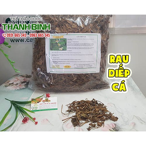 Rau Diếp Cá 1Kg - Hàng Sấy Khô Đạt Loại 1