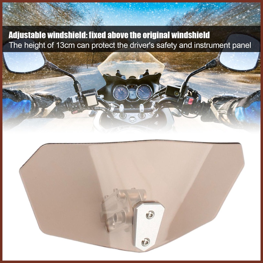Kính Chắn Gió Mở Rộng Thông Dụng Có Thể Điều Chỉnh Cho Xe Máy Honda Forda forSuzuki haoyisvn Hayyisvn