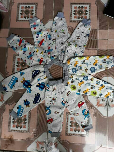 Combo 5 Quần Nỉ Carter Dày Dặn Rất Ấm Cho Bé Trai