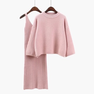Set váy áo váy len rời
