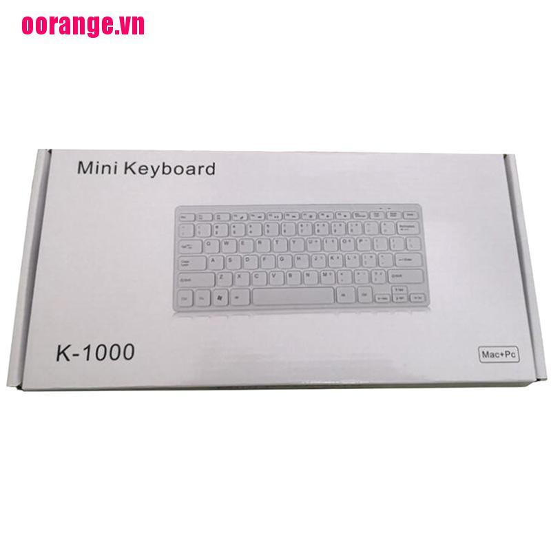 Bàn Phím Mini 78 Phím Không Gây Tiếng Ồn Cho Laptop Pc