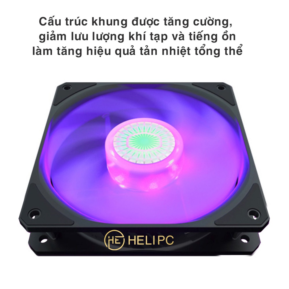 Quạt tản nhiệt Cooler Master SickleFlow 120 RGB - Quạt Fan Case SickleFlow 12cm