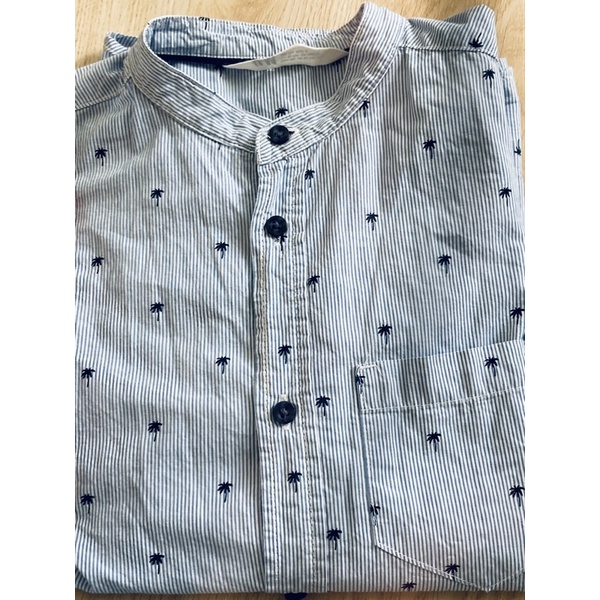 Áo sơ mi nhiều màu cho bé trai 9-12tuổi H&M,canifa
