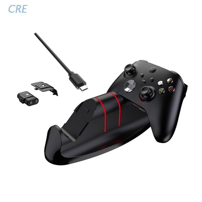 Đế Sạc Tay Cầm Chơi Game Xbox One Elite Có Dây Cáp Sạc Pin Cho - Xbox Series S / X