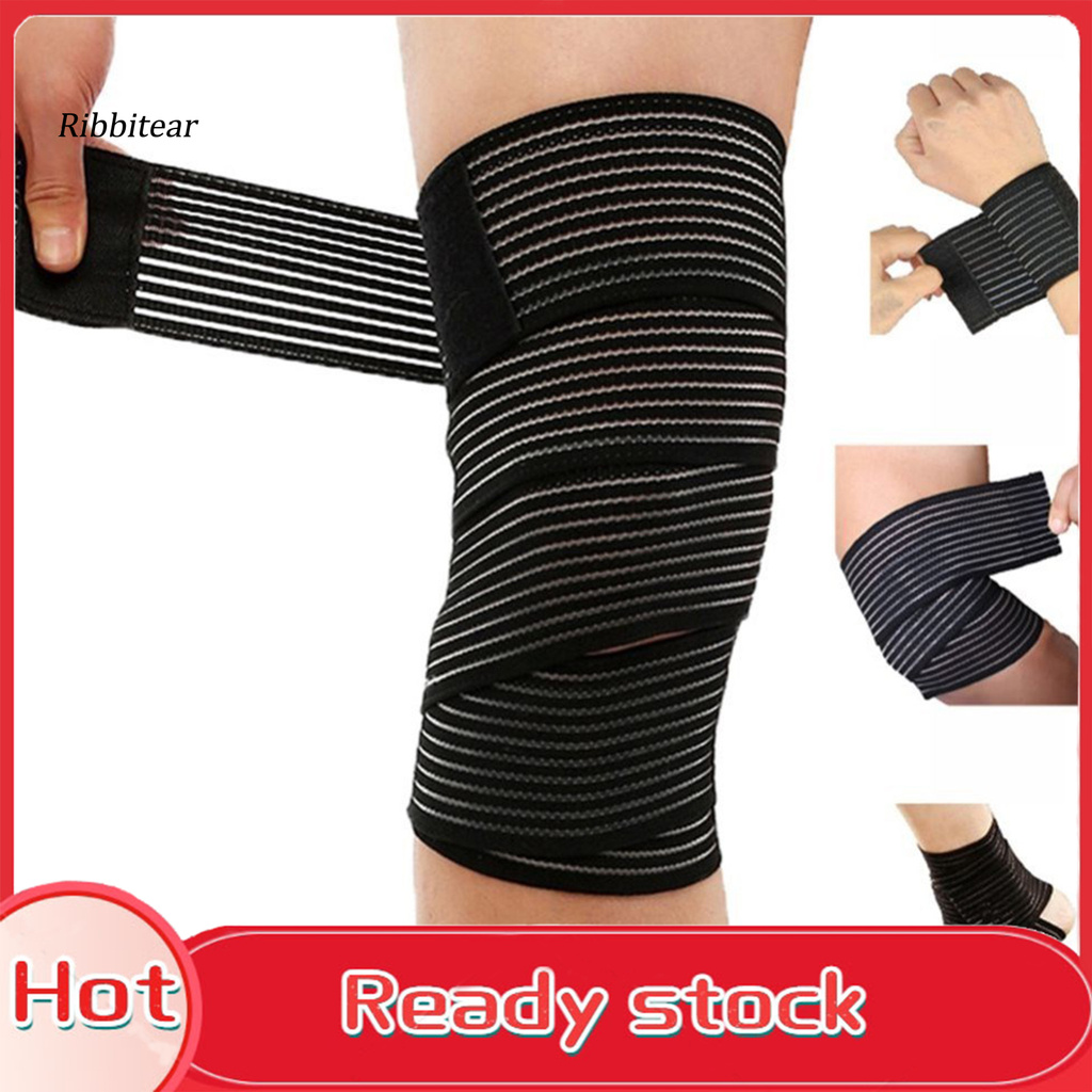 Đai Quấn Bảo Vệ Cổ Chân Và Đầu Gối Co Giãn Thoáng Khí Tiện Dụng