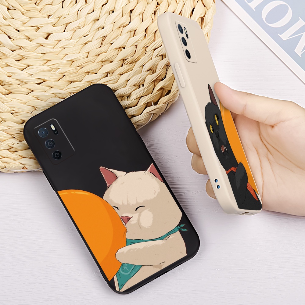 Ốp Điện Thoại Mềm Hình Mèo Cho iPhone SE3 2020 13 Pro Max 12 Pro Max 11 Pro Max X Xs Max Xr 6P 7P 8P 6 7 8 SE 2020