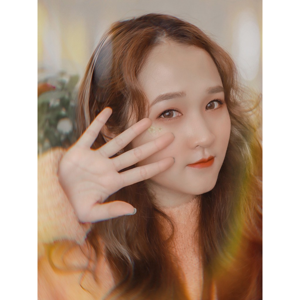 [Video thật] Lens cận nâu tự nhiên SWEETIE BROWN, kính áp tròng Hàn Quốc chính hãng 14,2mm, lens cận 6 tháng màu nâu cam