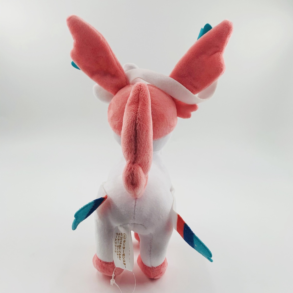 GẤU BÔNG POKEMON EEVEE (EEVUI) SYLVEON HỆ TIÊN DẠNG ĐỨNG (20CM) MỚI 100%, HÀNG CAO CẤP LOẠI 1