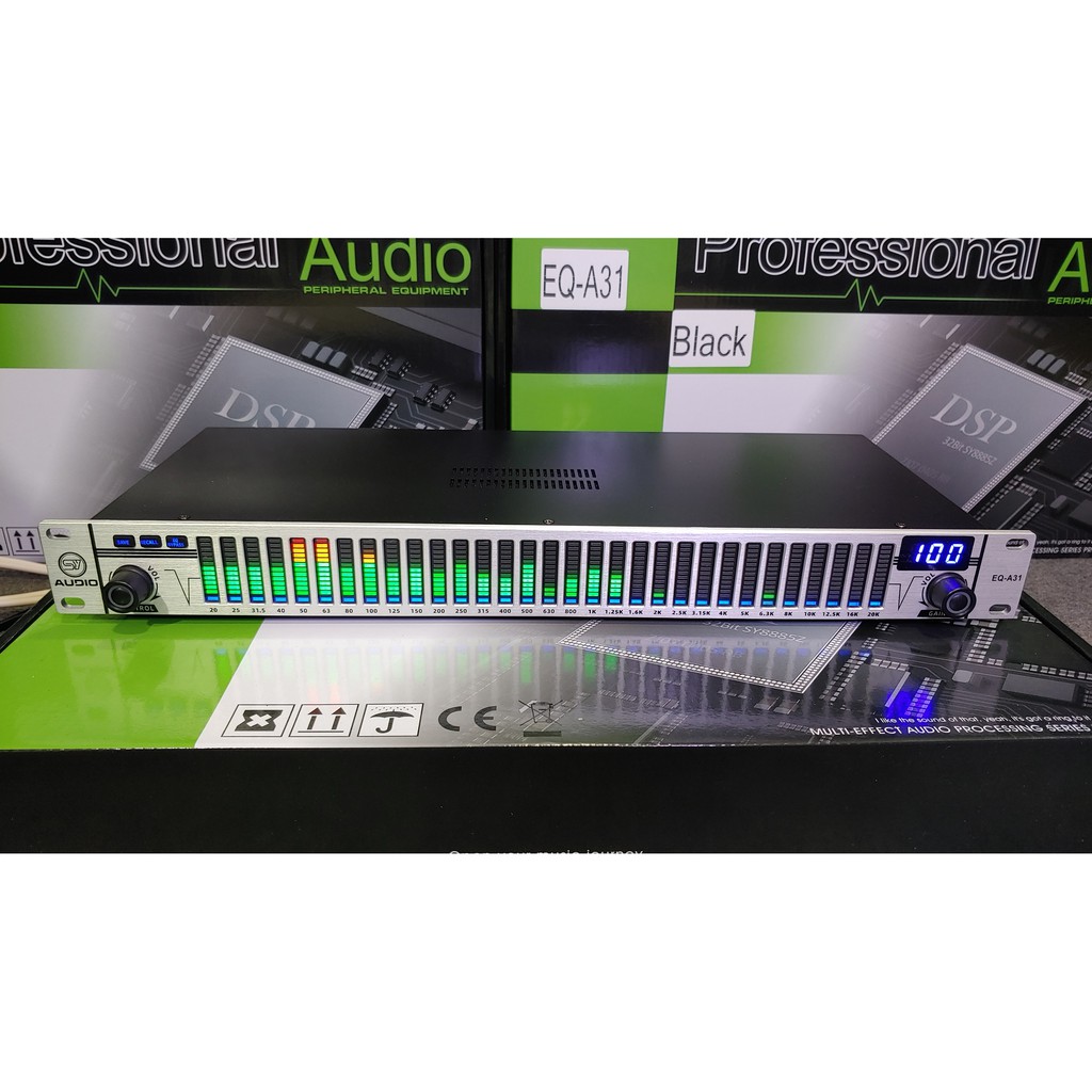 Lọc xì EQ A31 hàng mới nguyên hộp, dàn đèn nước đẹp