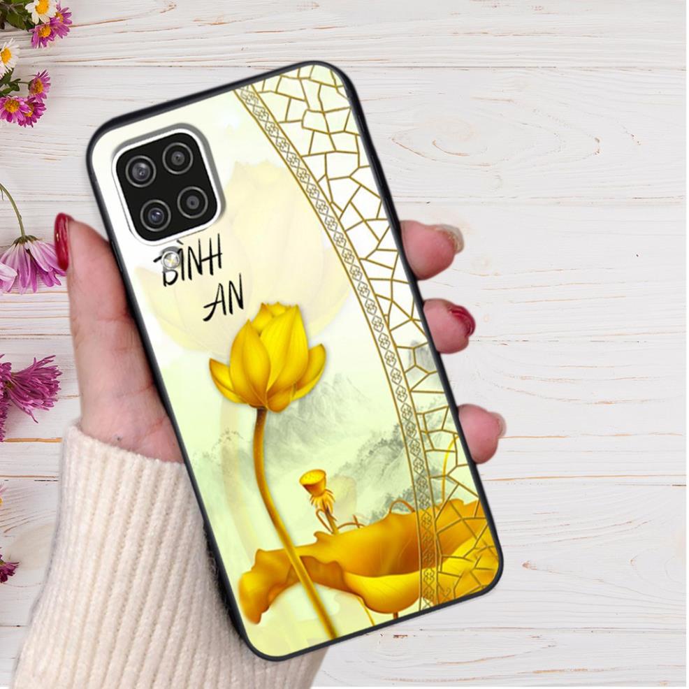 HÀNG HOT  Ốp lưng ép kính SamSung A12 / A22 / M33 / M53 in hình tài lộc bình an