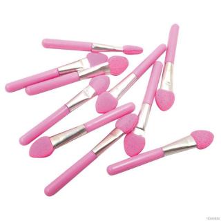 10Pcs Double Ended Makeup Eye Shadow Applicator Cosmetic Tools