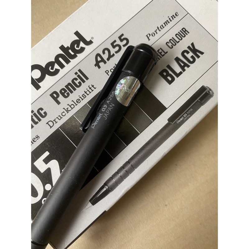 Bút chì bấm Pentel 0.5 A255 Japan chính hãng