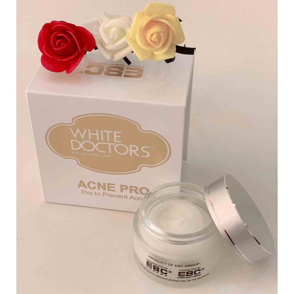 Kem loại bỏ mụn thâm, sẹo mụn White Doctors Acne pro
