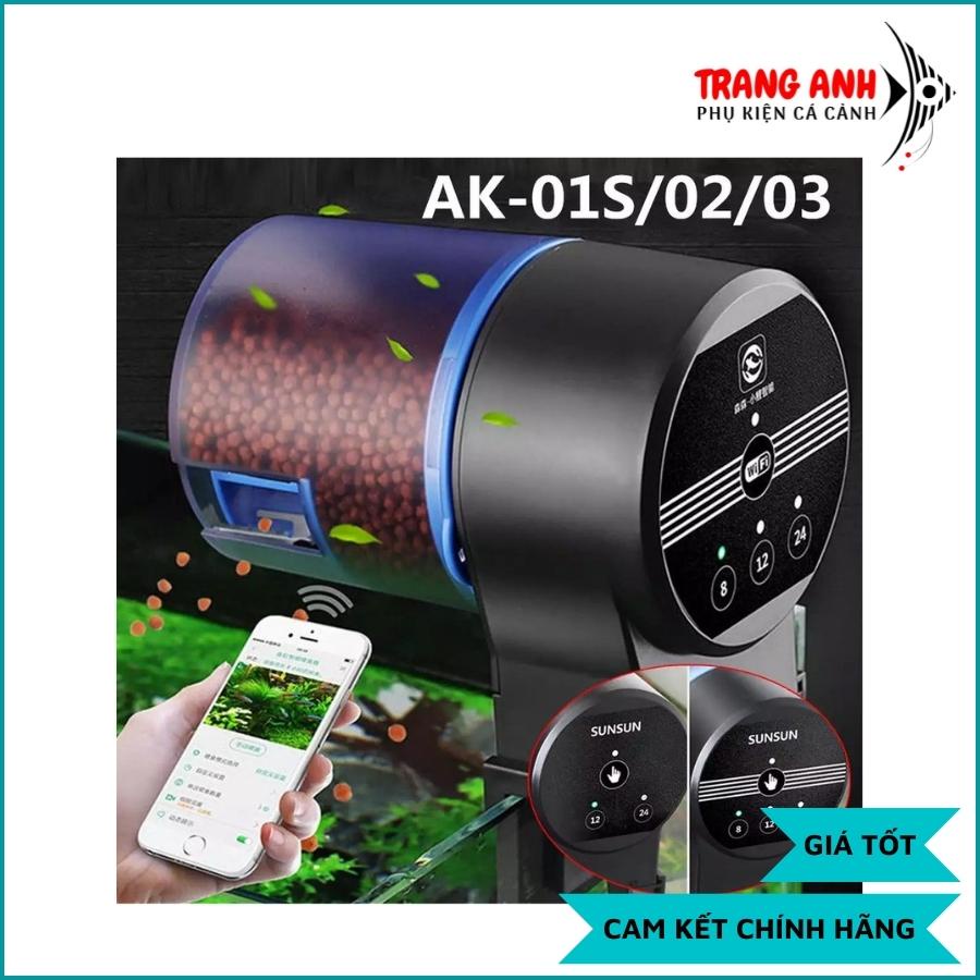 Máy cho cá ăn tự động SUNSUN AK-01S tiện lợi