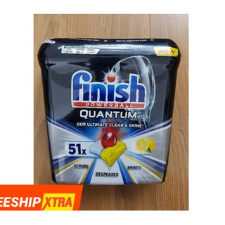 Viên rửa bát Finish Quantum Ultimate 50 viên