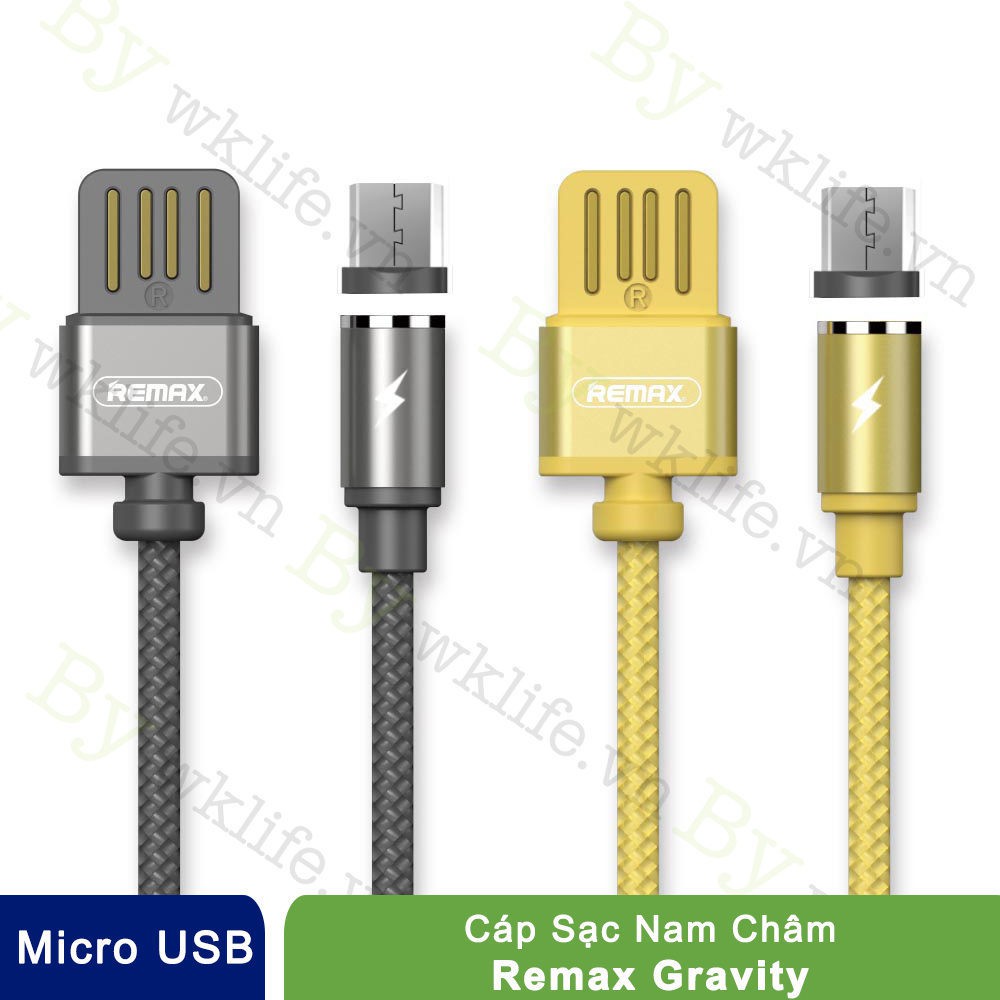 CÁP SẠC REMAX RC- 095M - MICRO USB - NAM CHÂM
