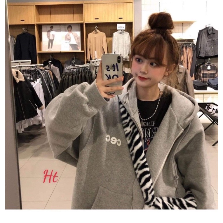 Áo khoác nỉ cotton CEC H2