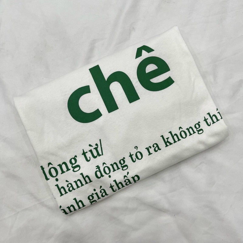 Áo thun chê form rộng tay lỡ