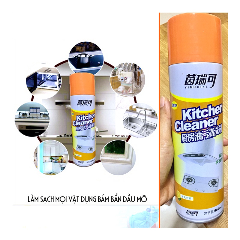 Chai Tẩy Rửa Đa Năng Dùng Cho Nhà Bếp Nhà Vệ Sinh