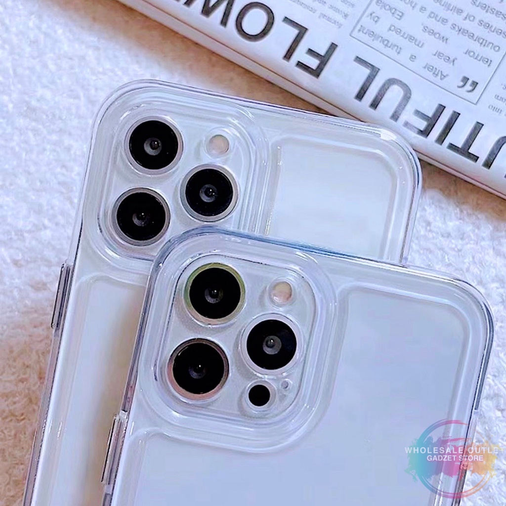 Ốp Điện Thoại TPU Trong Suốt 2mm Họa Tiết Vũ Trụ Cho iPhone 11 12 13 14 Pro Max mini Xr Xs Max 6 7 8 Plus