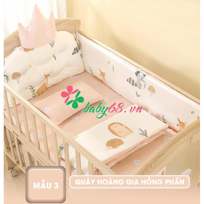 Nôi cũi giường thông minh Chilux NC1-1 có 6 chế độ đa năng