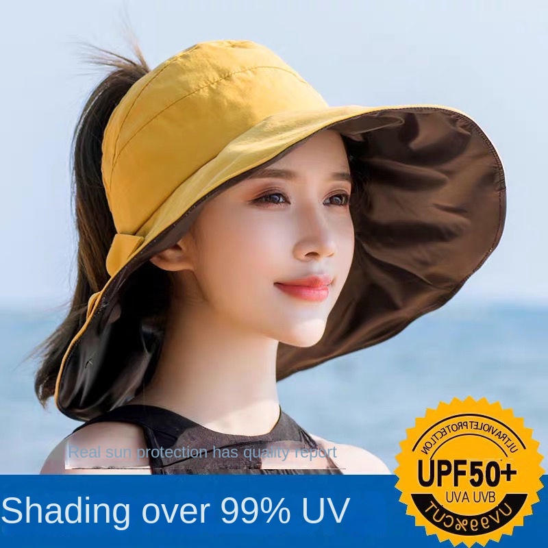 Nón Bucket Chống Tia Cực Tím Vành Rộng Che Mặt Chống Tia Uv Phong Cách Nhật Bản Thời Trang Mùa Hè Cho Nữ