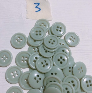 Combo 10 nút áo,khuy áo,cúc áo màu (phụ kiện may vá, trang trí quần áo,Handmade,DIY)