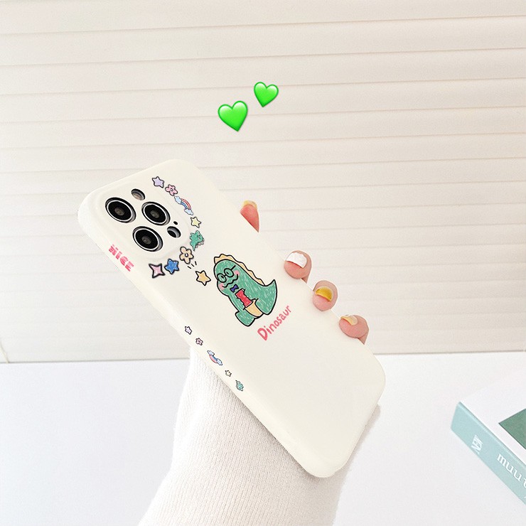 Ốp lưng iphone Dino Mập cạnh vuông in hình viền 5/5s/6/6plus/6s/6splus/7/7plus/8/8plus/x/xr/xs/11/12/pro/max/plus/promax | BigBuy360 - bigbuy360.vn