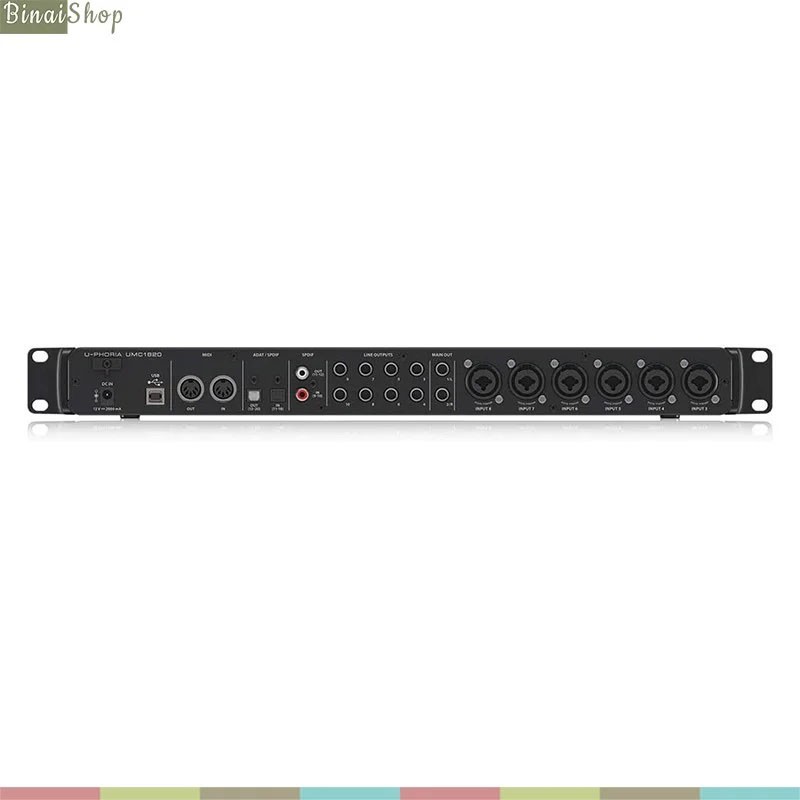 [Mã ELHACE giảm 4% đơn 300K] Sound card thu âm USB 18 cổng Behringer U-Phoria UMC1820