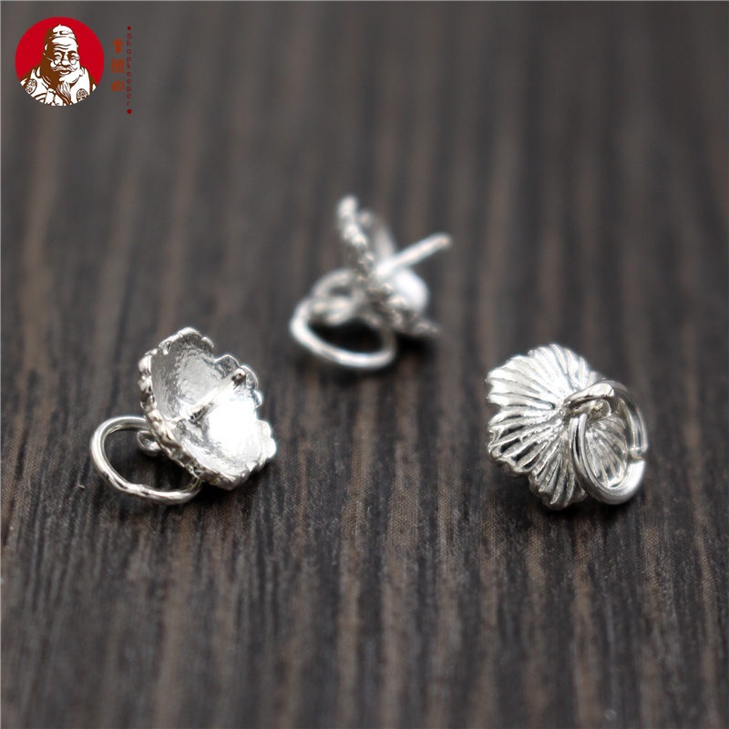 Giá Đỡ Trang Sức Bằng Bạc Sterling S925 Đính Ngọc Trai DIY