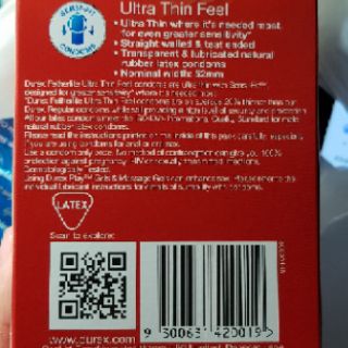 Bao cao su Durex Úc