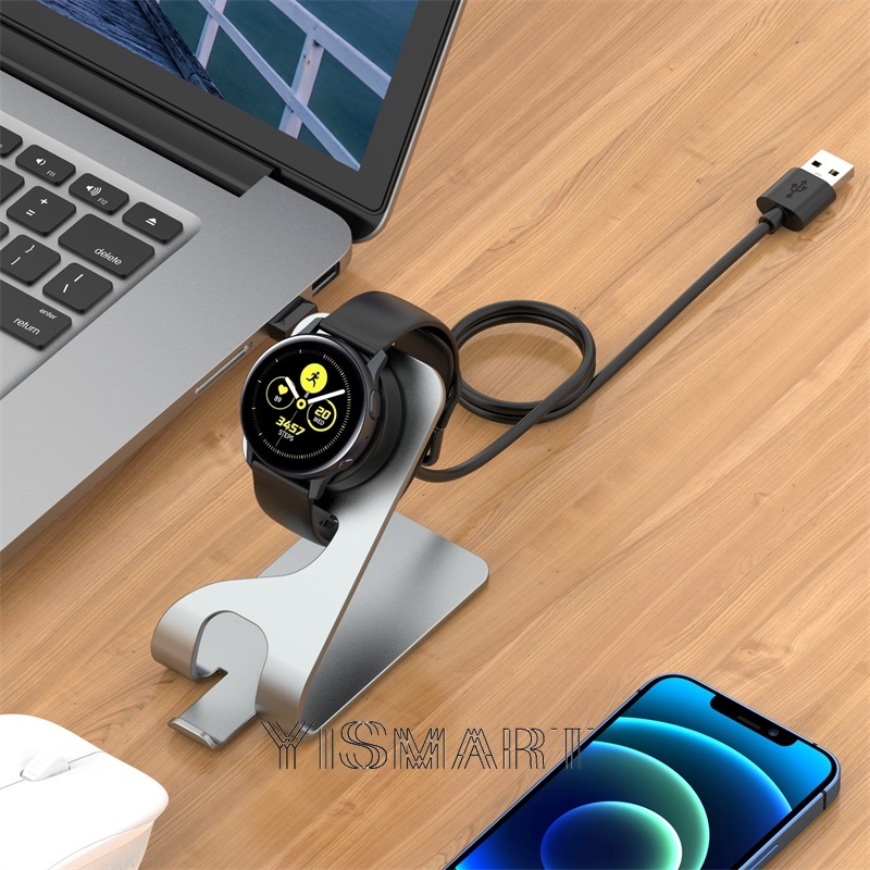 Đế sạc R500 có giá đỡ cho đồng hồ Samsung Galaxy Watch 3 4 classic Active 2