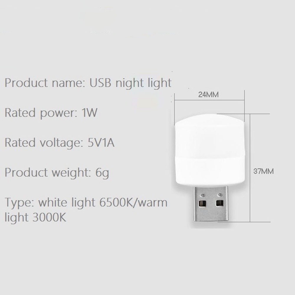 Bộ 2 Đèn LED Ngủ Bảo Vệ Mắt Kiểu Dáng Đơn Giản