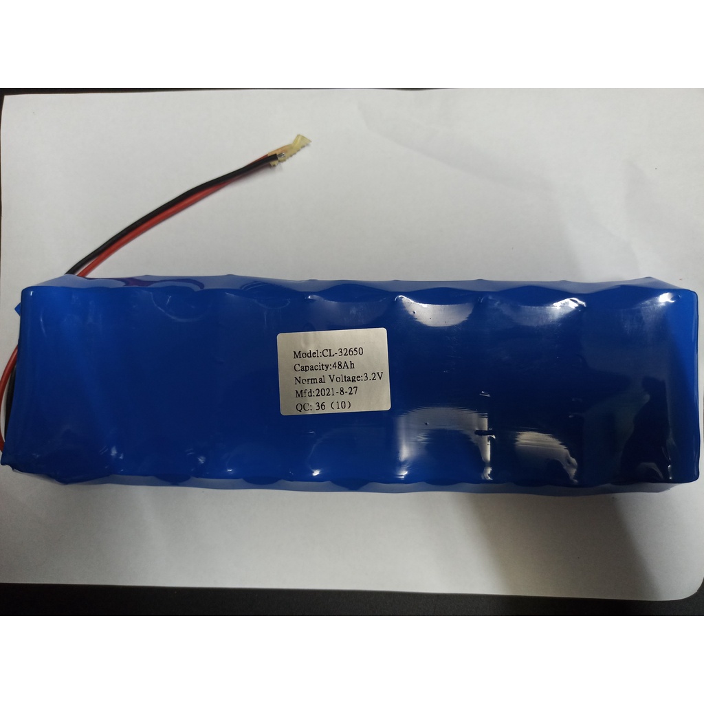 Pin sắt LiFePO4 32650 3.2v kèm mạch bảo vệ 1s cho đèn năng lượng mặt trời