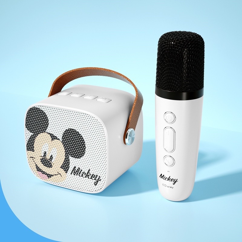 Bộ loa mic ktv bluetooth Disney mini dễ thương hát nhẹ MK255