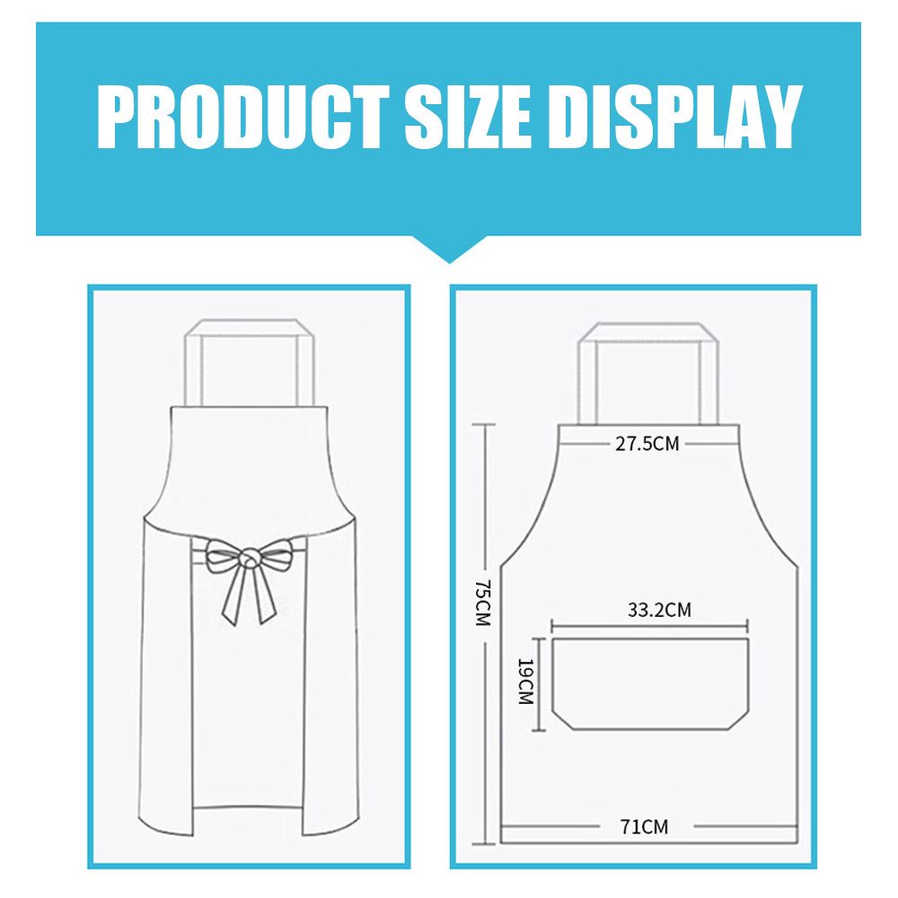 Tạp dề chống nước chống dầu in hình động vật nhiều màu sắc dễ thương dành cho nữ