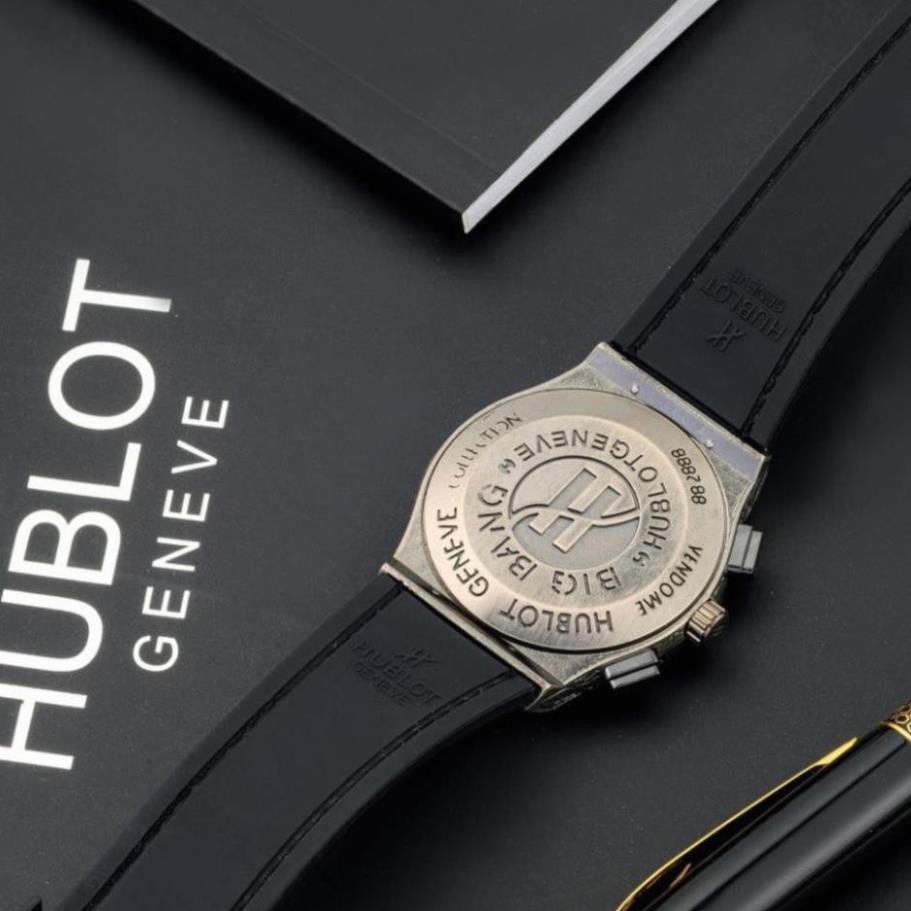 [Tặng box hãng] Đồng hồ nam Hublot cao cấp full đá DH207, thiết kế cổ điển