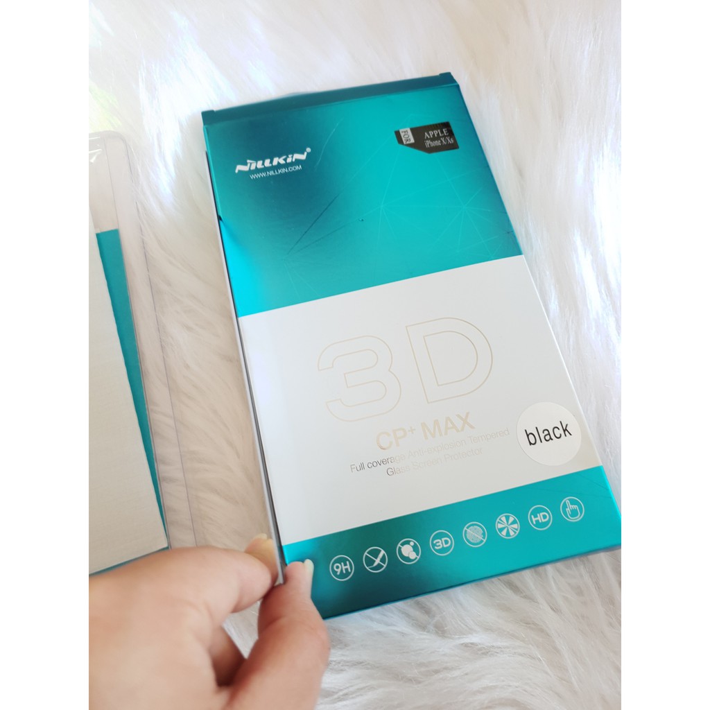 Kính cường lực Nillkin CP+ 3D Max iPhone cho X,Xs, XS Max, XR