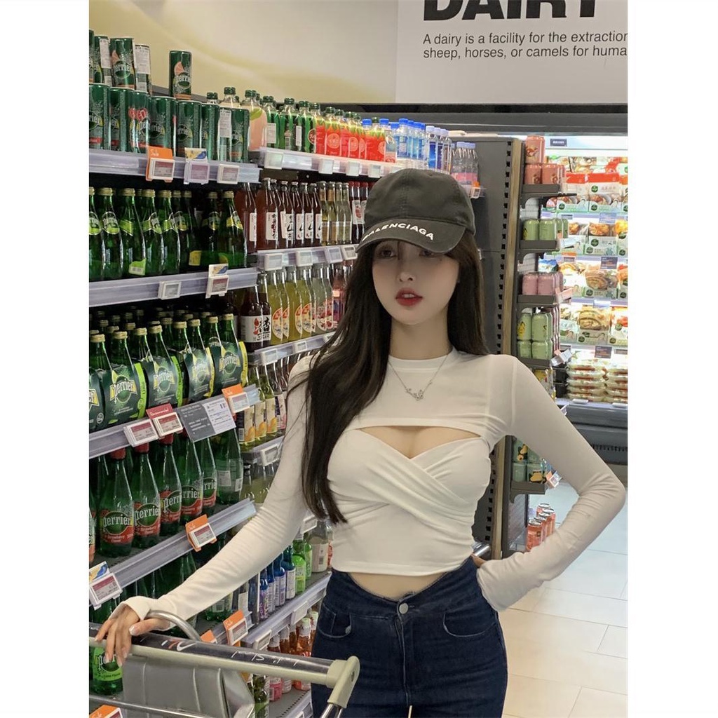 Bộ Áo Dệt Kim Hai Dây + Áo Sơ Mi Tay Dài Thời Trang Cho Nữ