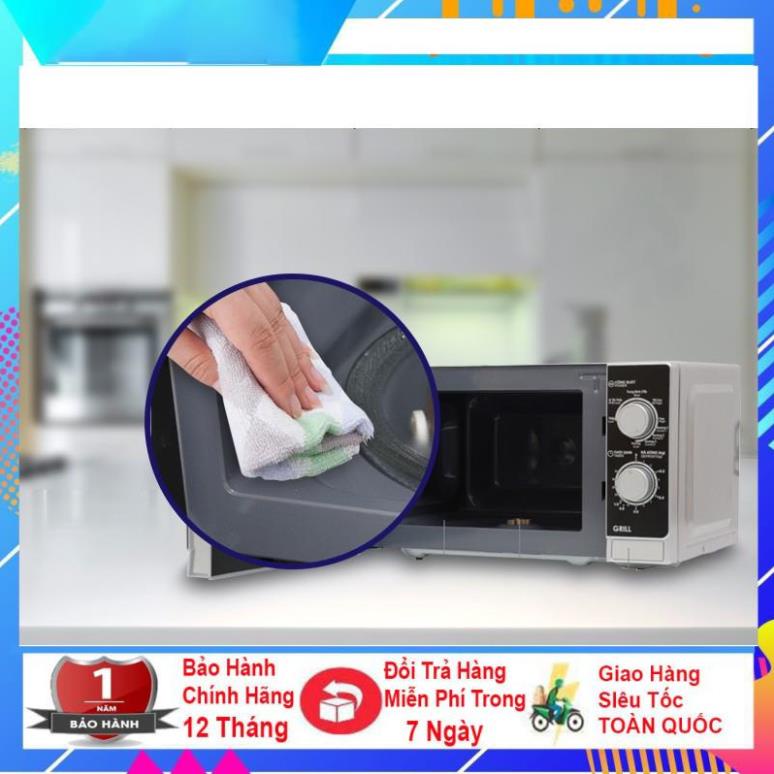 Sale   Lò Vi Sóng SHARP R-G222VN-S 20 Lít Có Nướng, An Toàn Chất Lượng Hang chinh hang